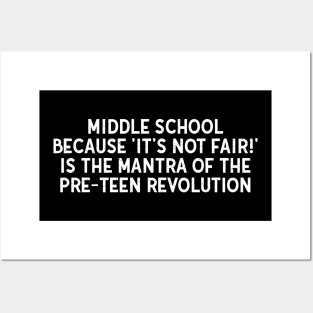 Middle School Posters and Art